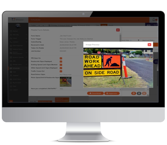 Bizzow Job Dispatch FSM App