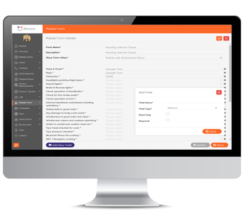 Bizzow Web app