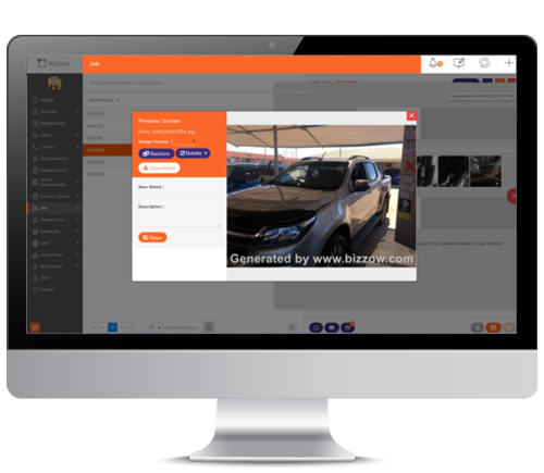 Bizzow Web app