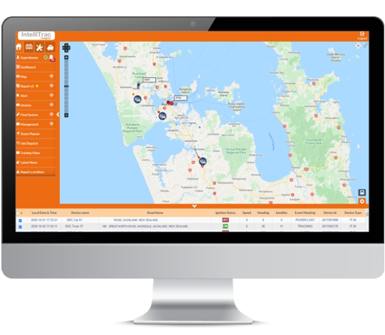 IntelliTrac GPS Tracking Software